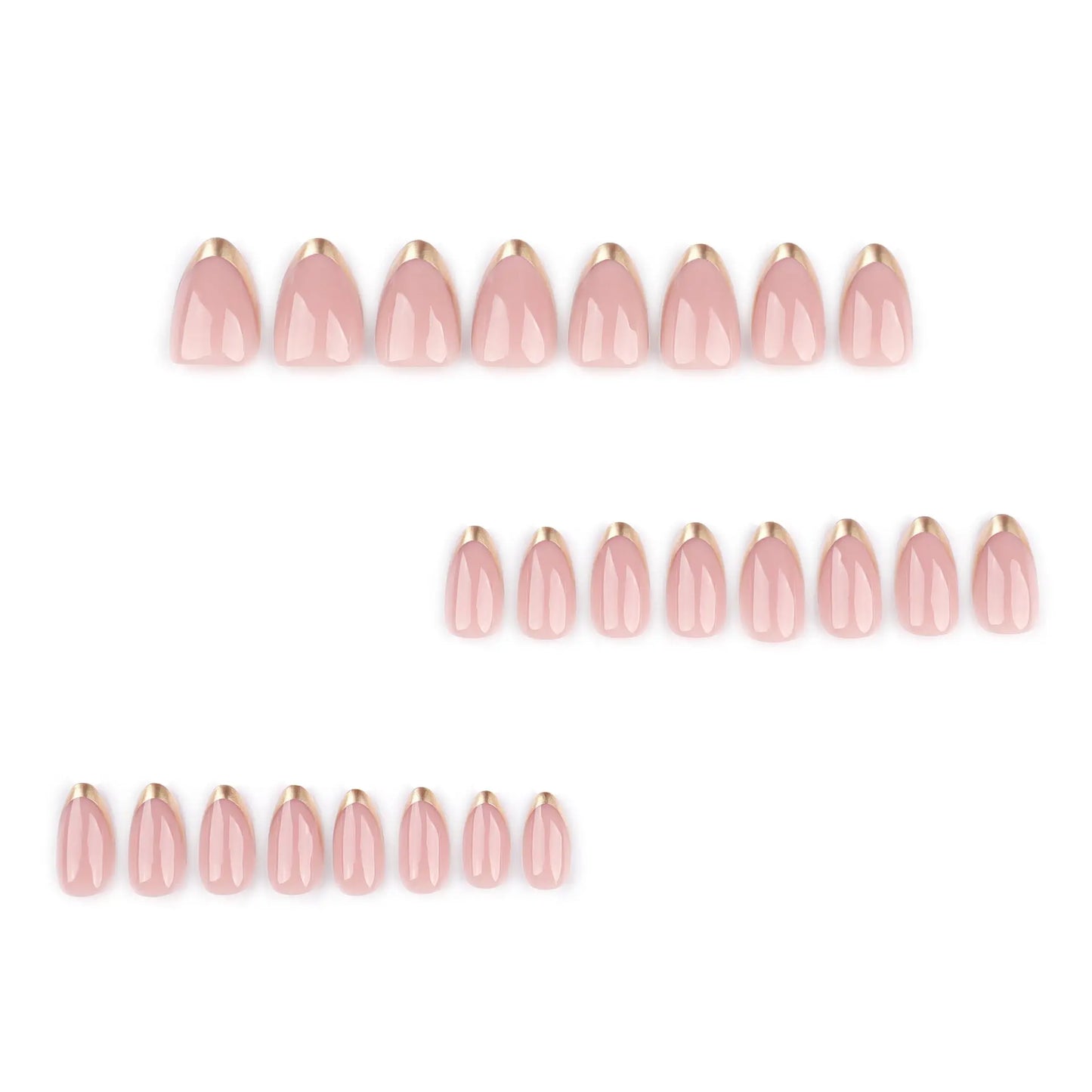 Elegant Gilded Nails Veloura Nails