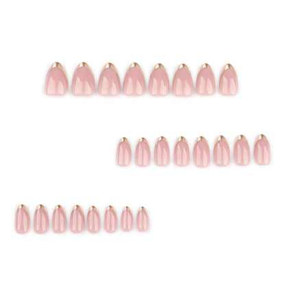 Elegant Gilded Nails Veloura Nails