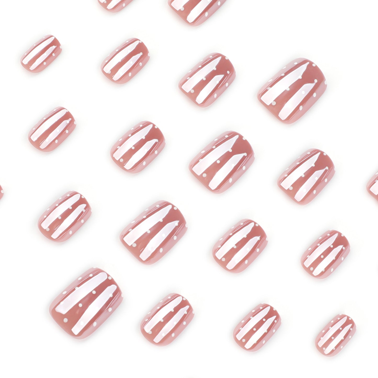 Coated Dazzling Minimalist Nail Art