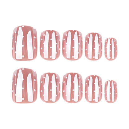 Coated Dazzling Minimalist Nail Art