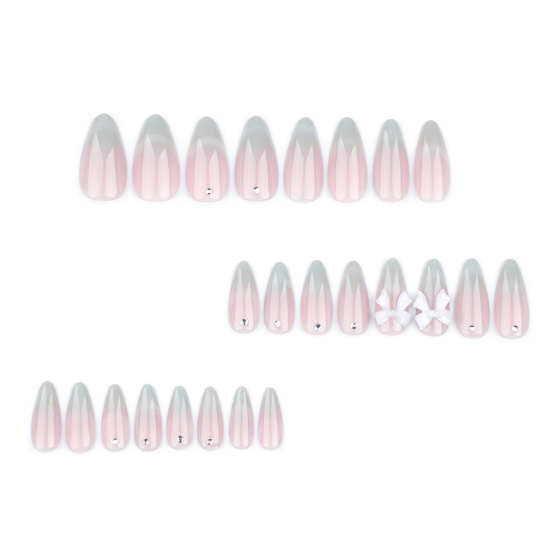 Bow Cat Eye Veloura Nails