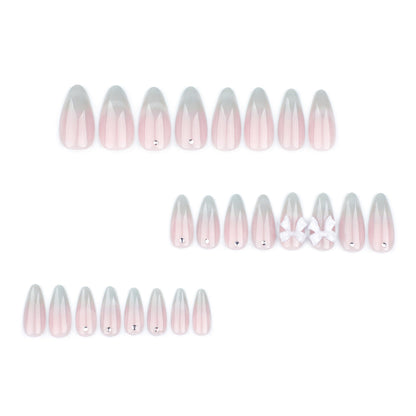Bow Cat Eye Veloura Nails