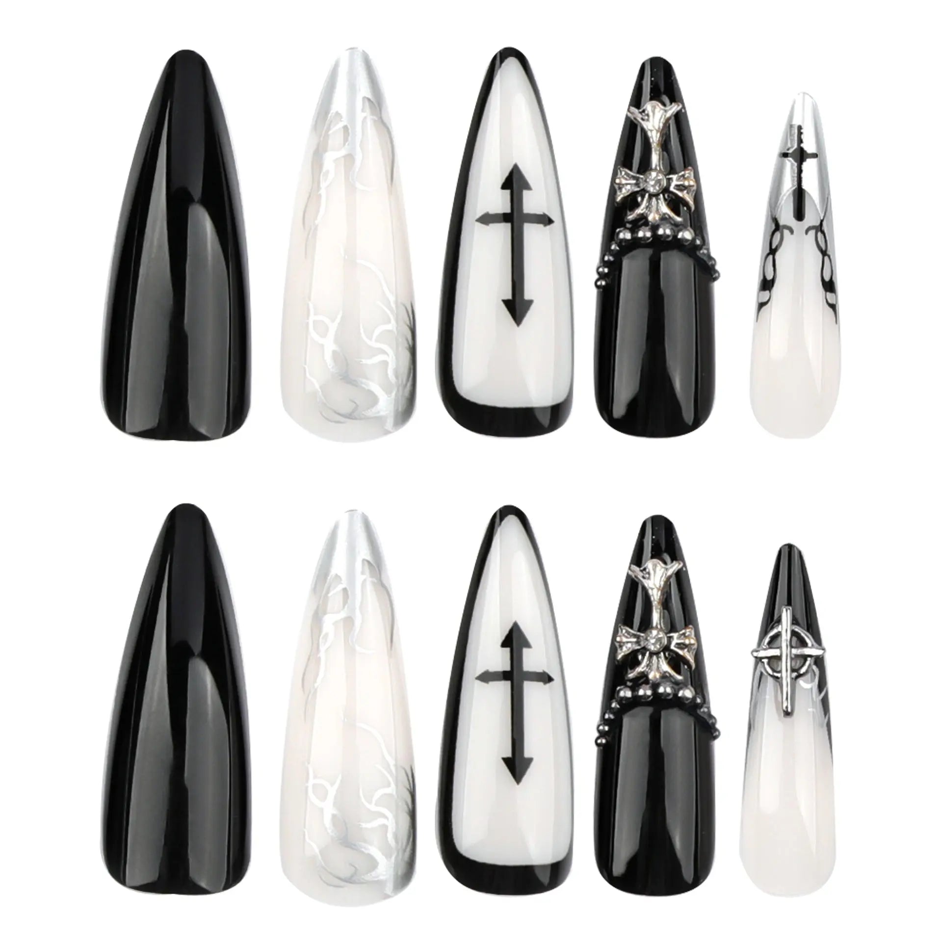 Dark Cross Veloura Nails