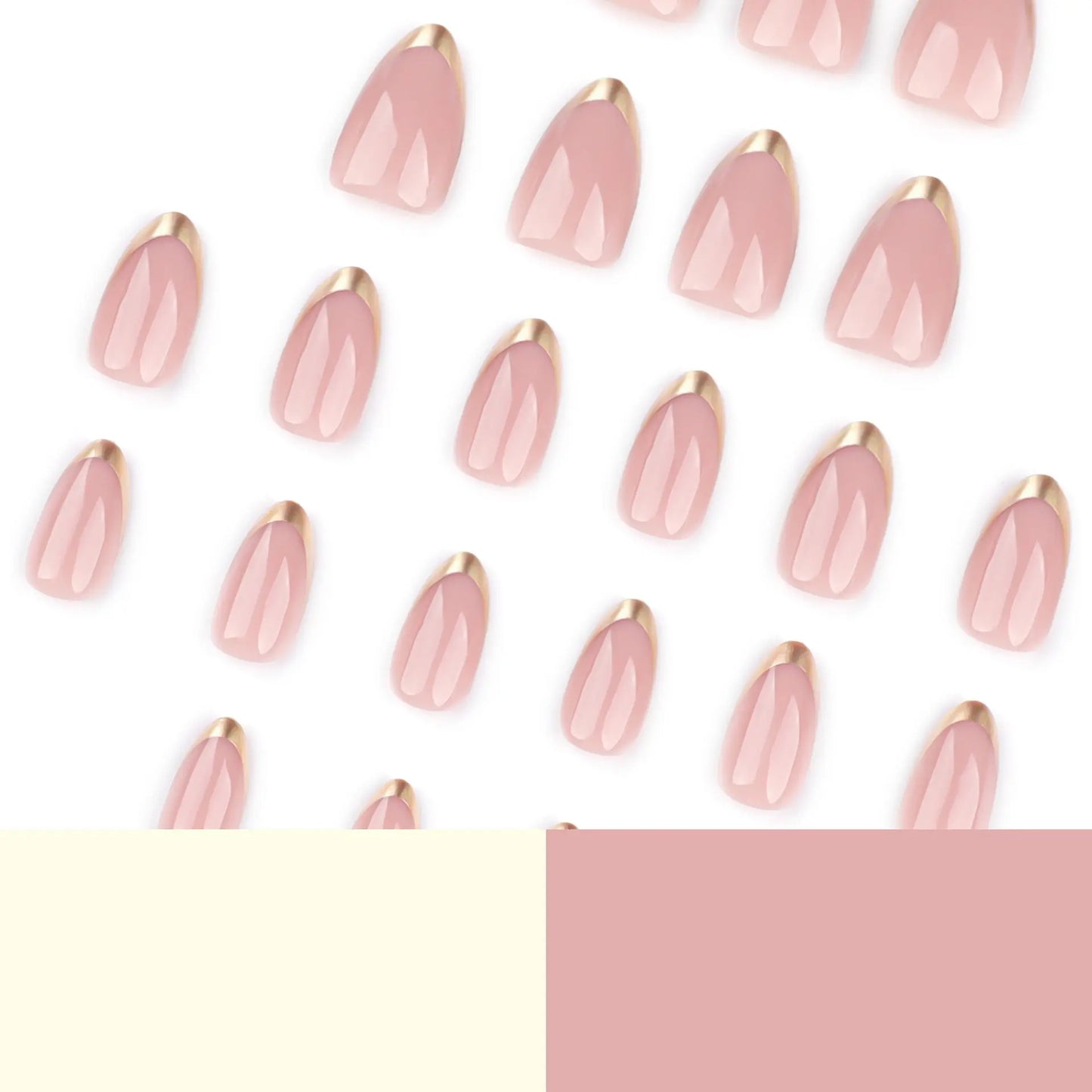 Elegant Gilded Nails Veloura Nails