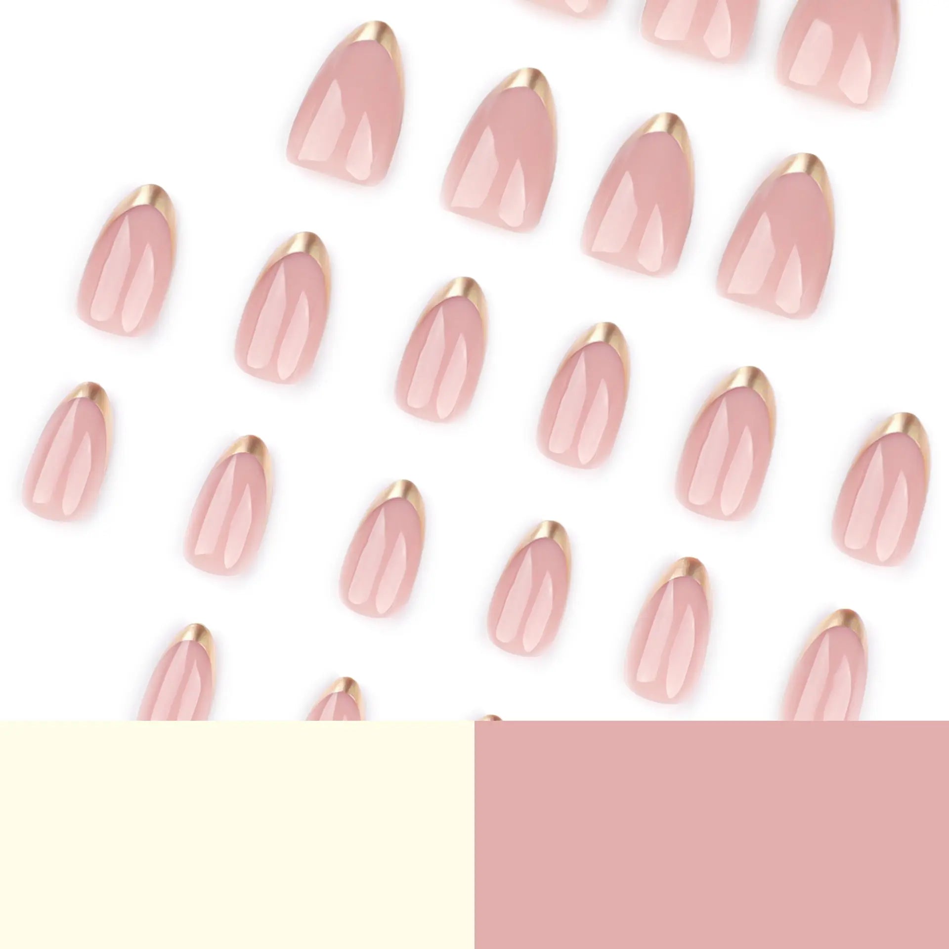 Elegant Gilded Nails Veloura Nails